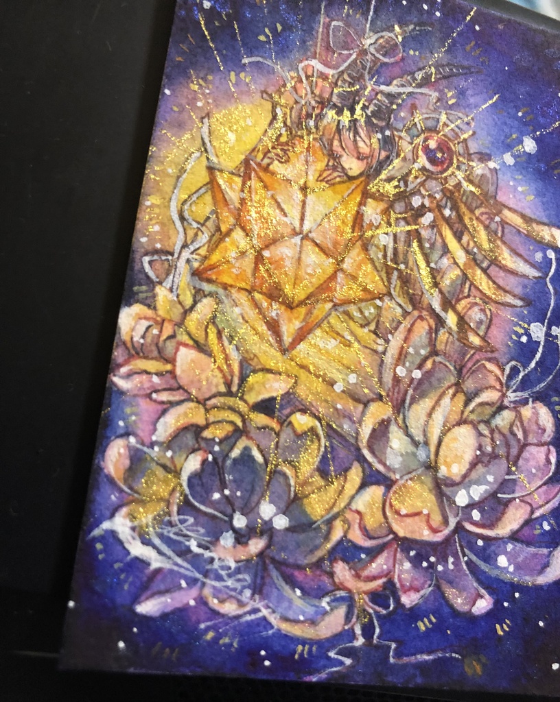 「星のレプリカⅠ、Ⅱ」ATC原画