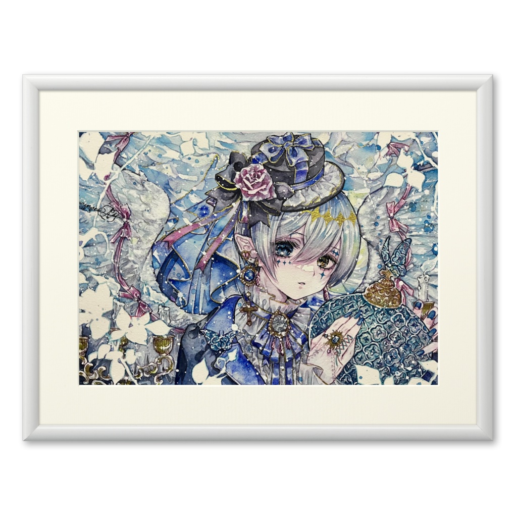 「硝子ノサンクチュアリ」複製原画