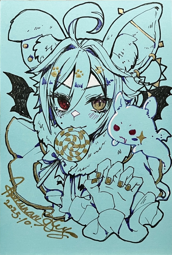 BOO!（ドローイング原画）