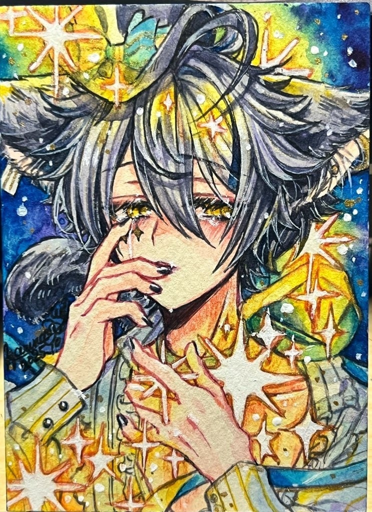 【ATC原画】寄り添うように。