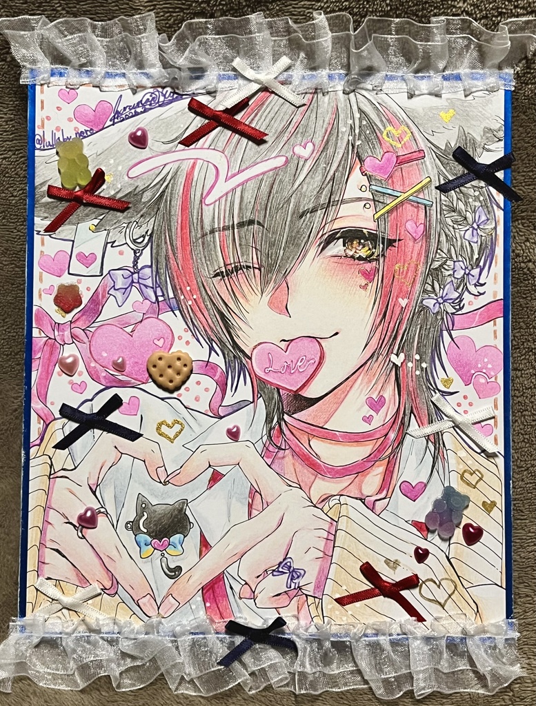 色紙原画｢ハル｣