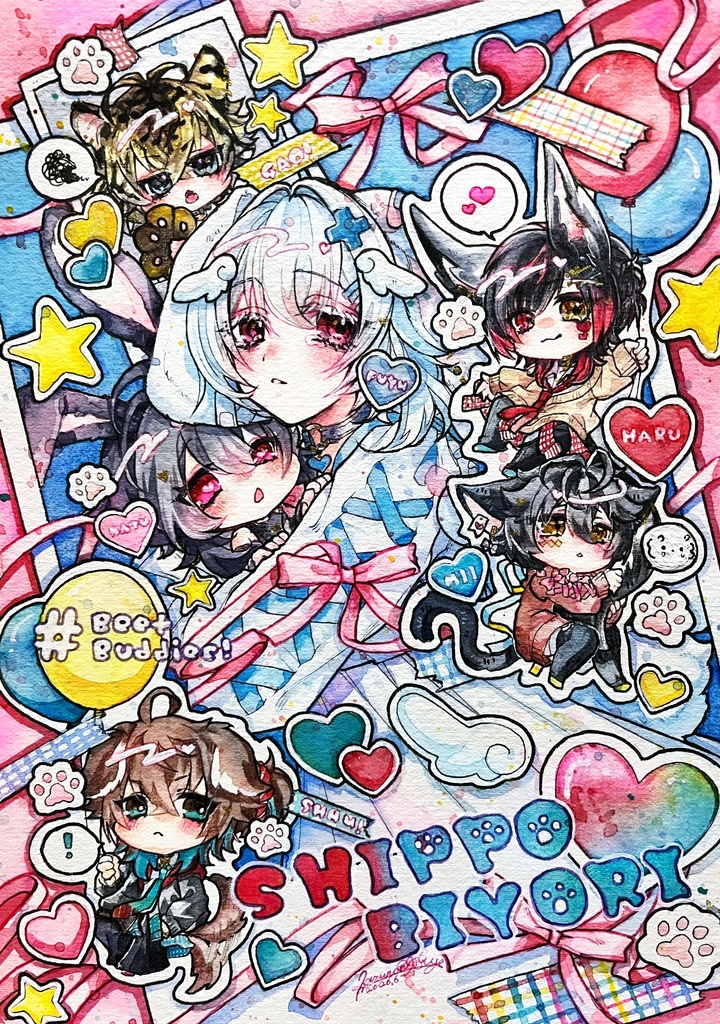 額装原画「Colorful♡Days！」