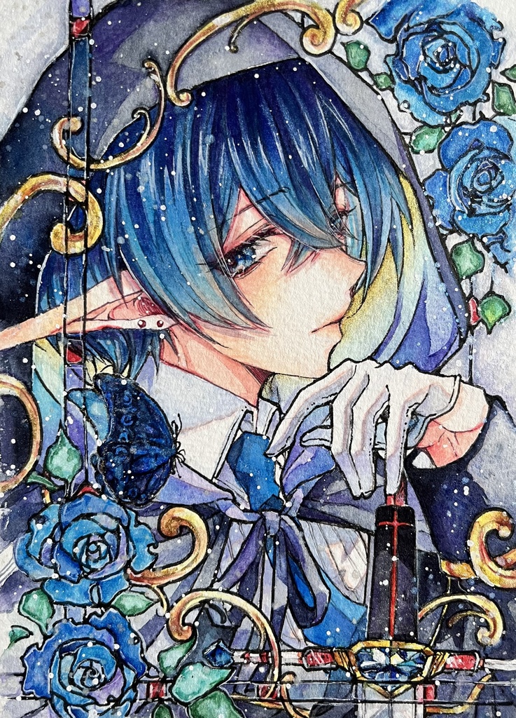額装原画「Ray-4XXX.05.09」