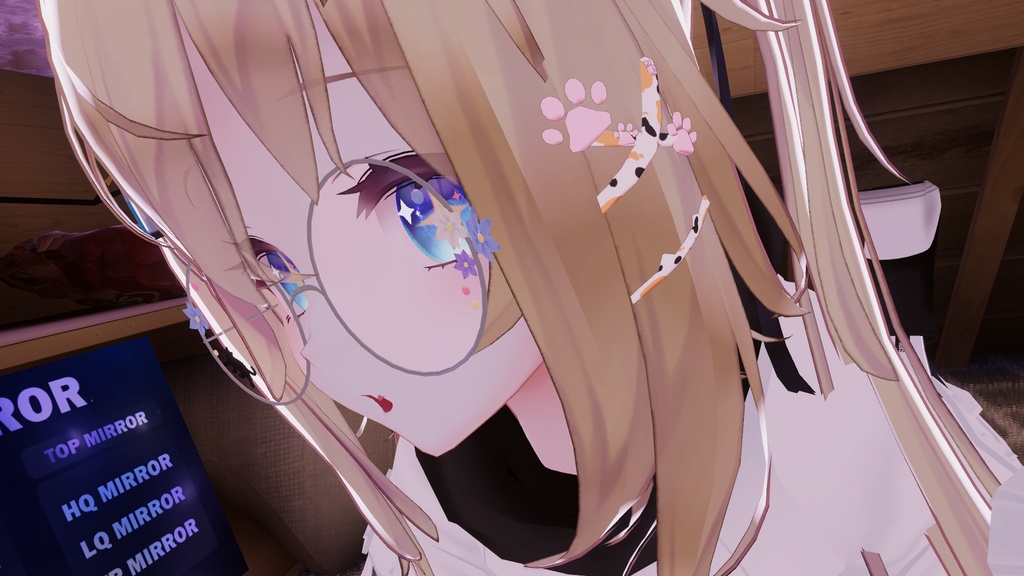 サフィーちゃん用「猫のヘアピン」