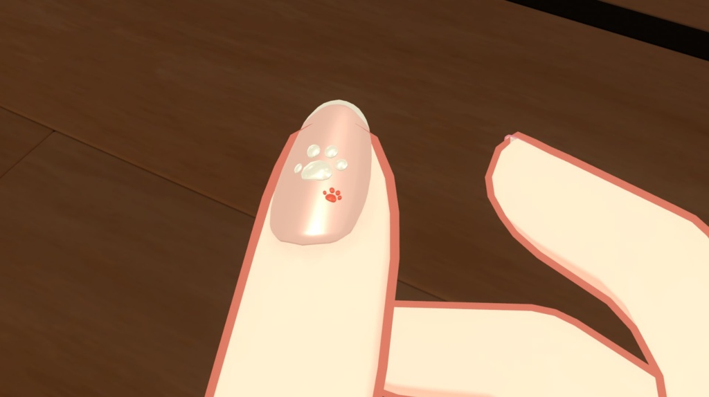 ラスクちゃん用【ねこネイル】