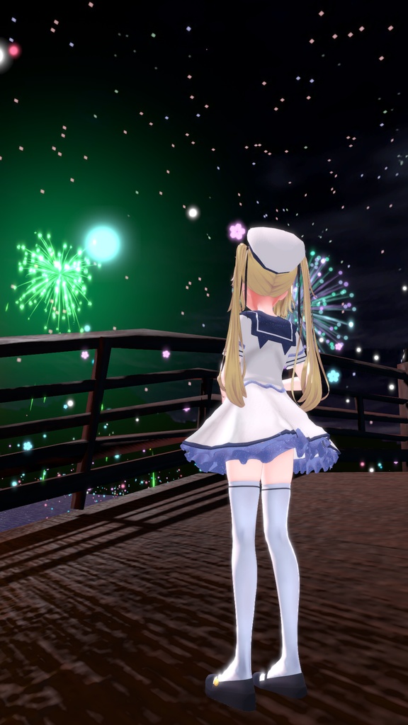 サフィーちゃん用【マリンセーラー・スカート&ズボン】