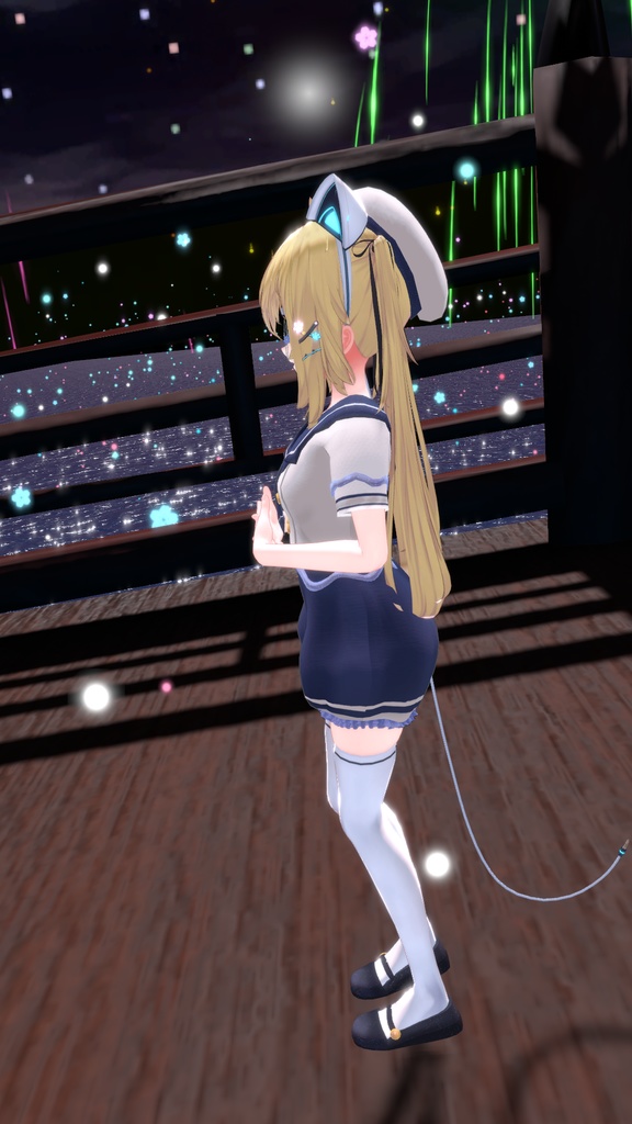 サフィーちゃん用【マリンセーラー・スカート&ズボン】