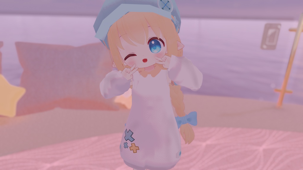 きなこちゃん・リィちゃん用【ゆるクロスウェア】