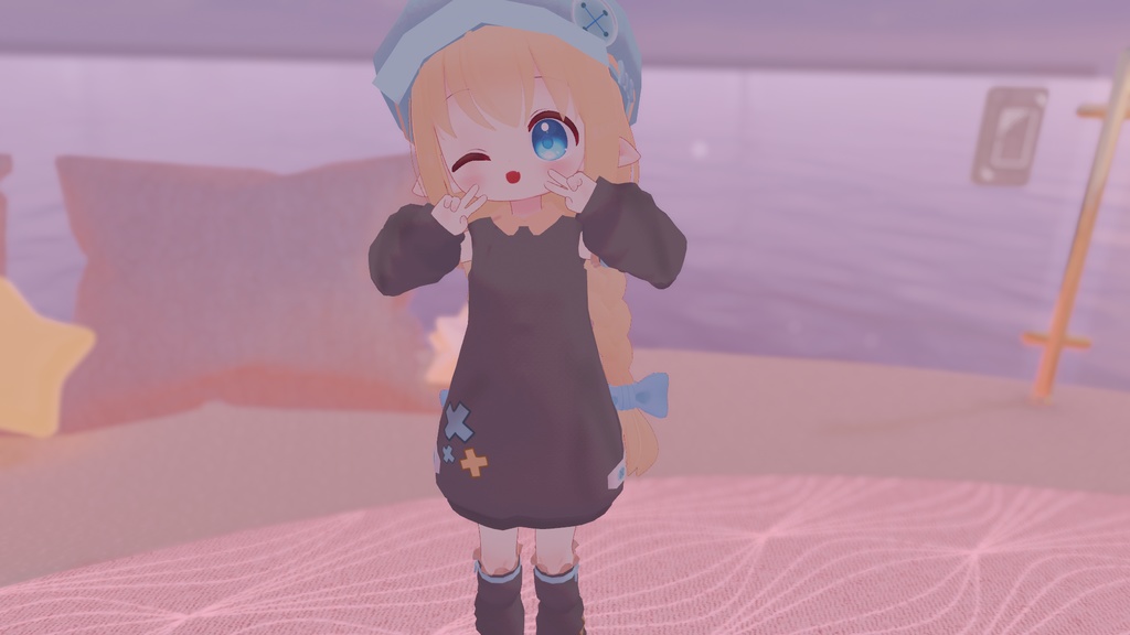 きなこちゃん・リィちゃん用【ゆるクロスウェア】