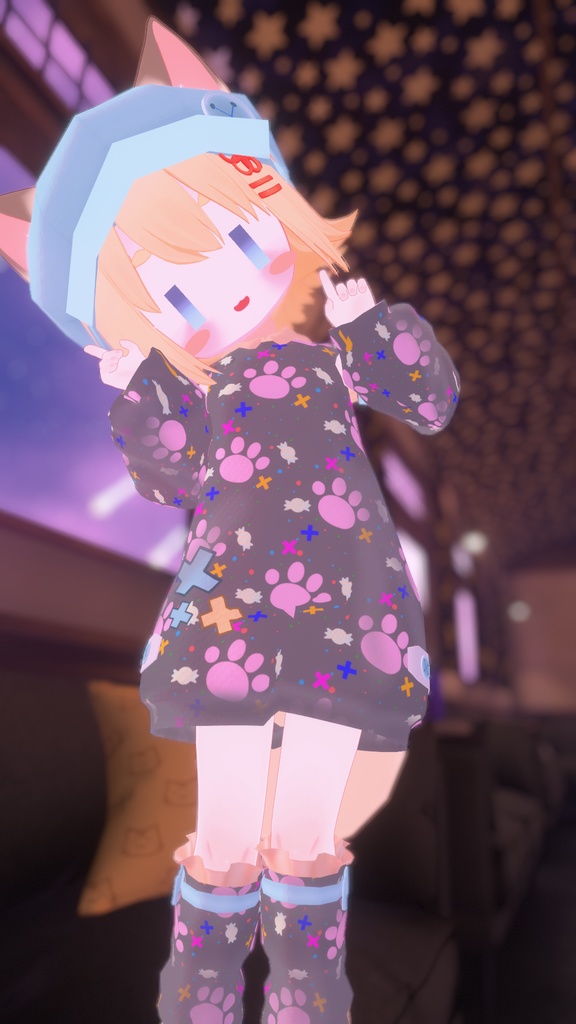 きなこちゃん・リィちゃん用【ゆるクロスウェア】