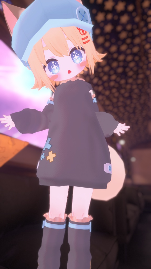 きなこちゃん・リィちゃん用【ゆるクロスウェア】