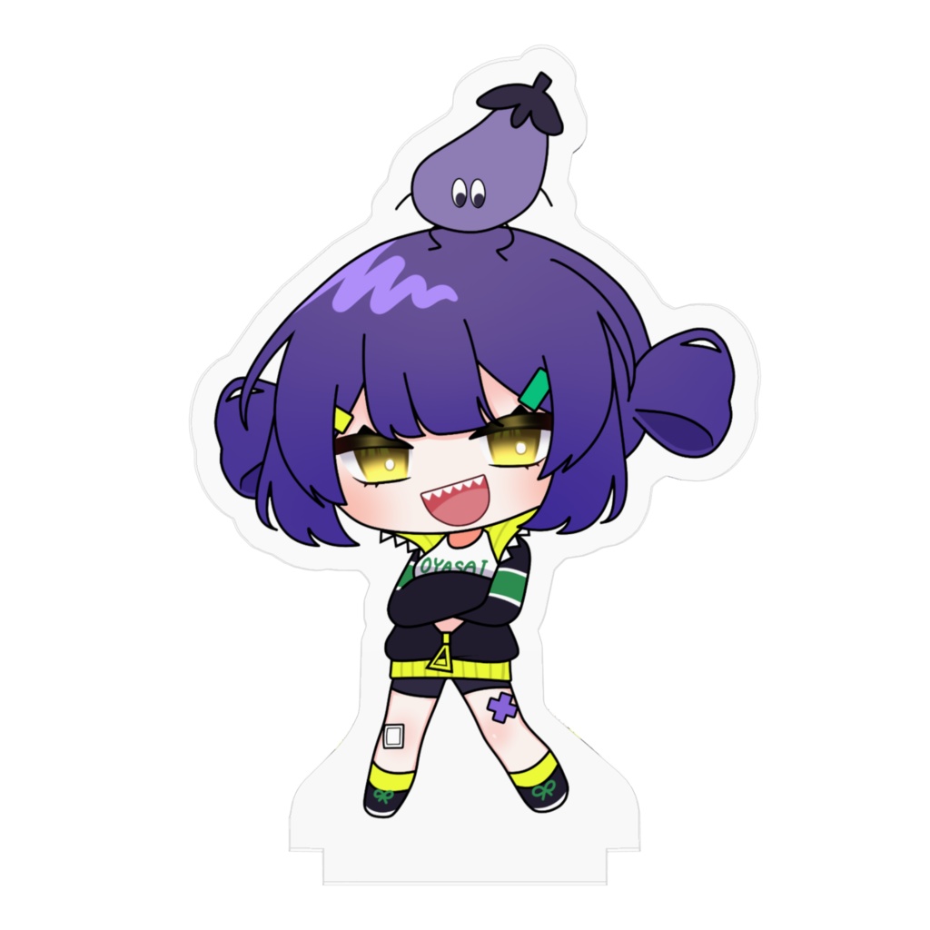 お野菜なすミニアクリルスタンド