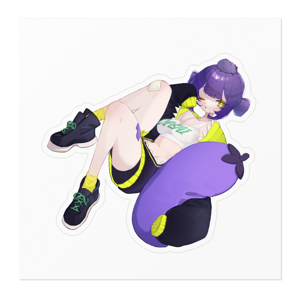 ごろごろおなす ステッカー