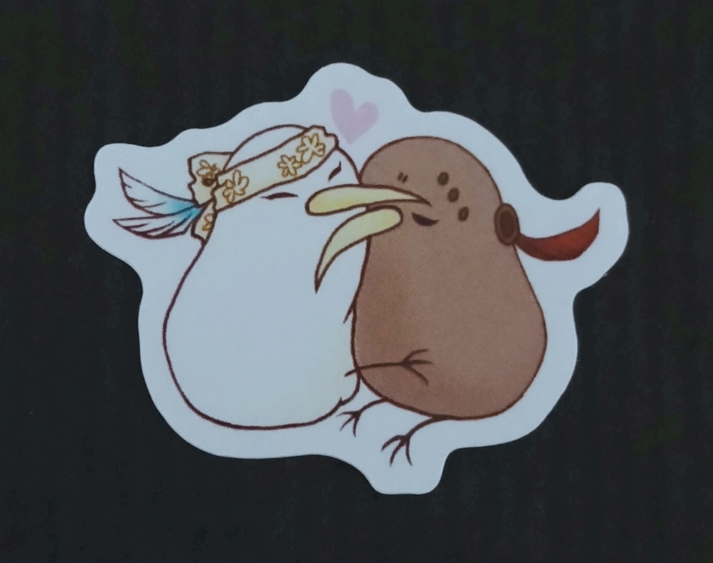 ミニダイカットステッカー【カリジャミ】