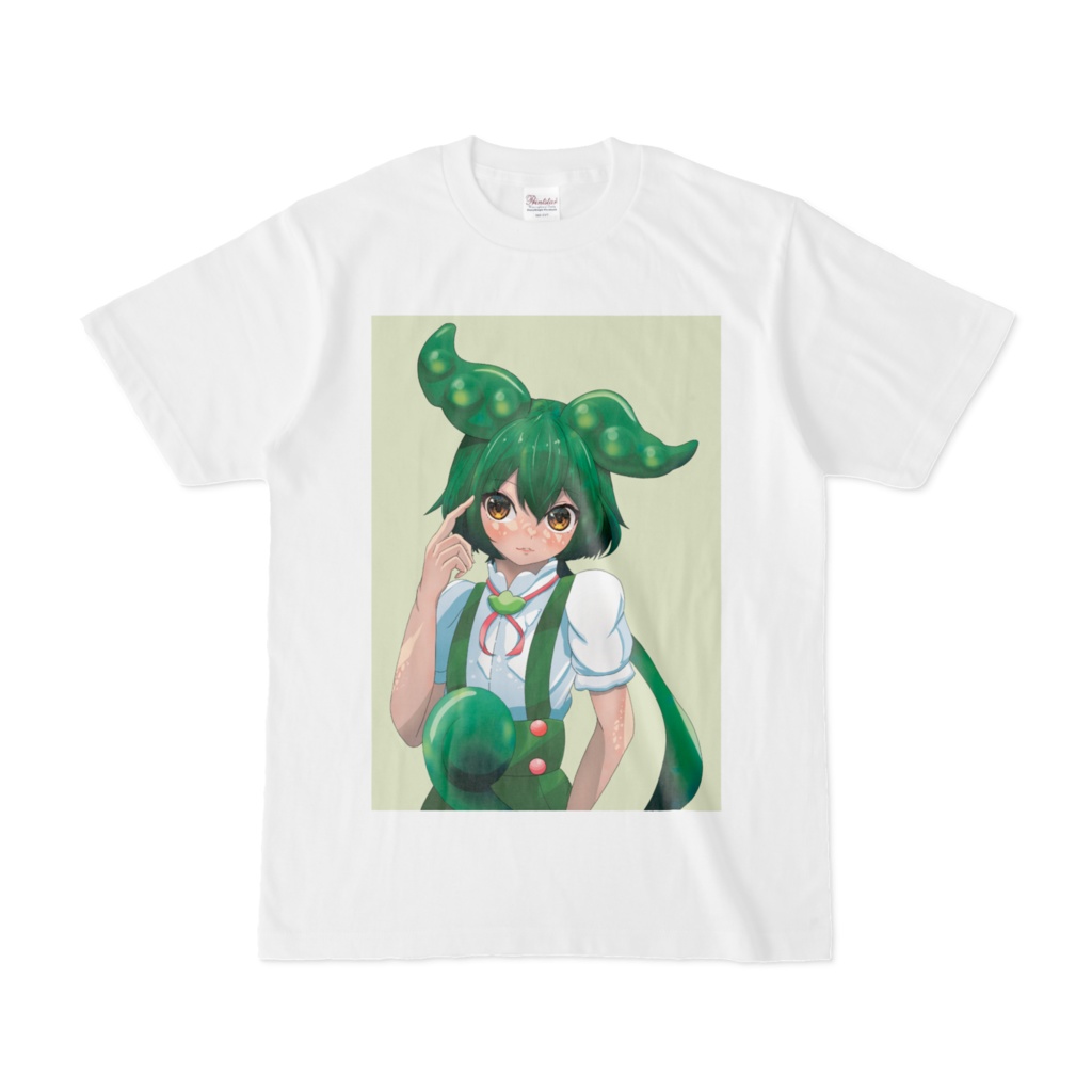 ずんだもん 白Tシャツ