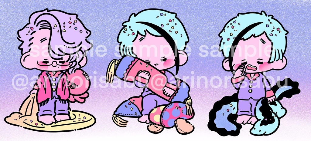 パジャマステッカー