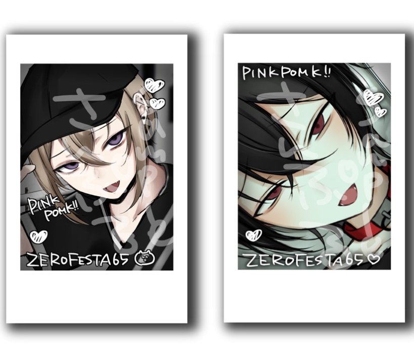 【ZEROFESTA65】チェキ風カード2種類セット