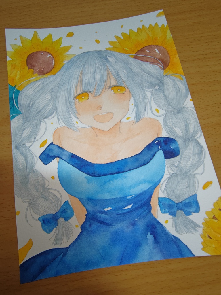 【向日葵と同じ瞳】原画
