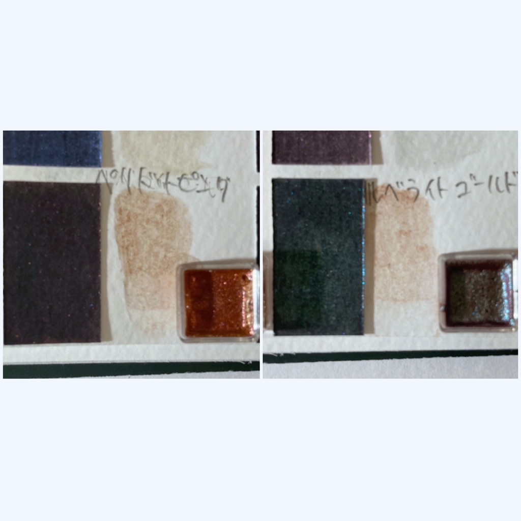 偏光色 <ストレガーカラー>自作絵の具