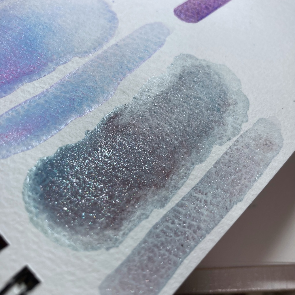 分離色 <フェアリーライト ラメ> 自作絵の具