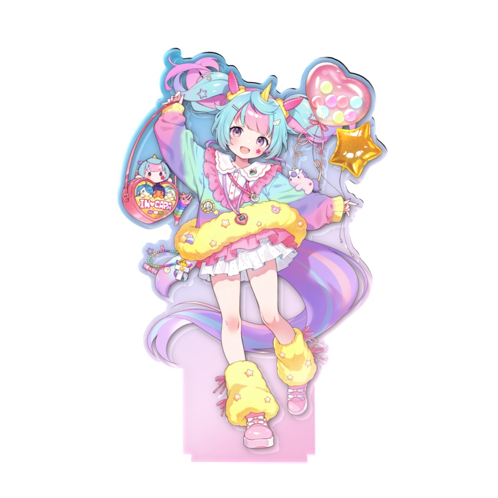 【大】ユニ☆ココ5周年記念アクスタ🌈🦄