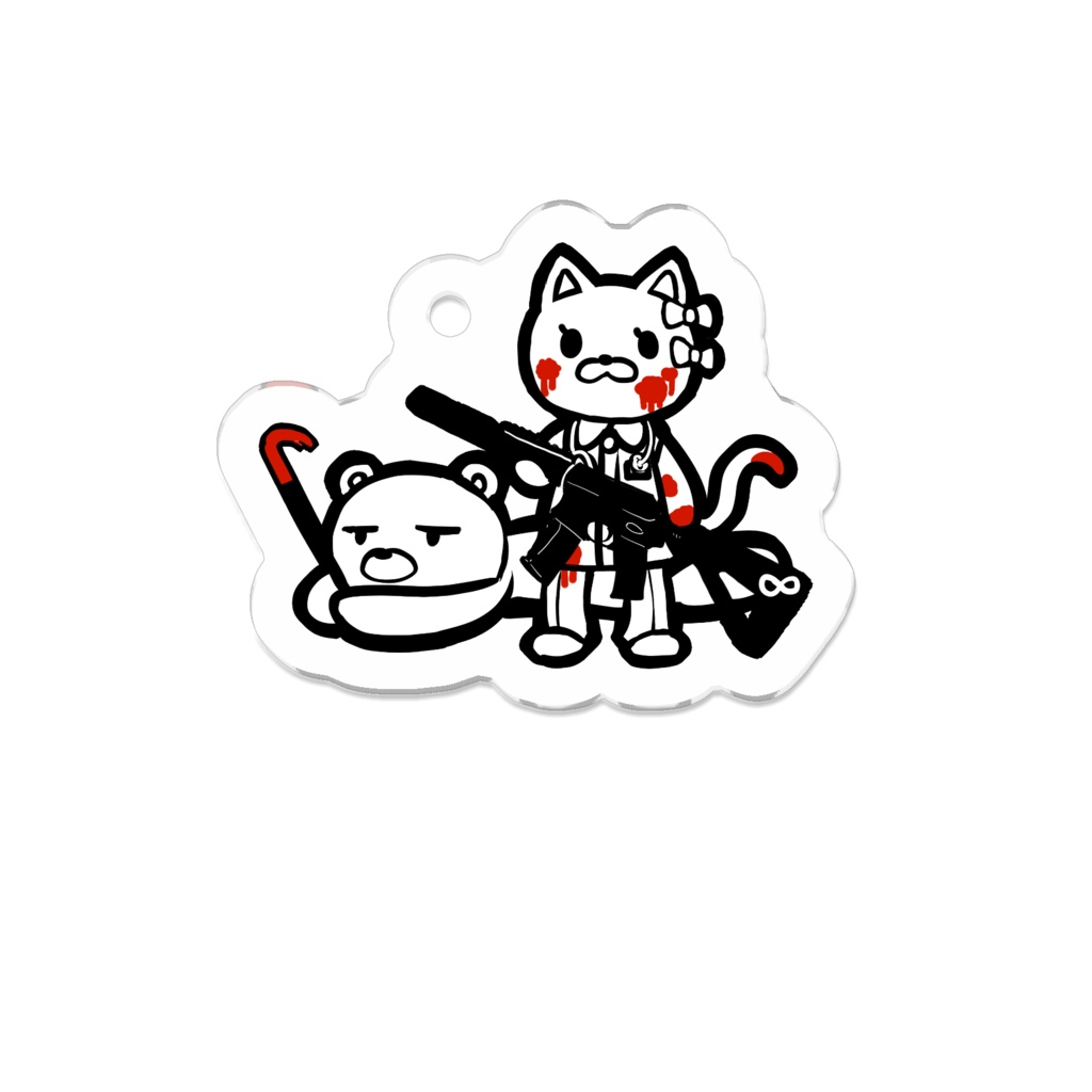 ネコチャンナースキーホルダー1