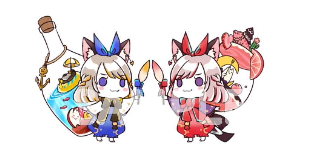 自立ミニアクリルスタンド　ドラム