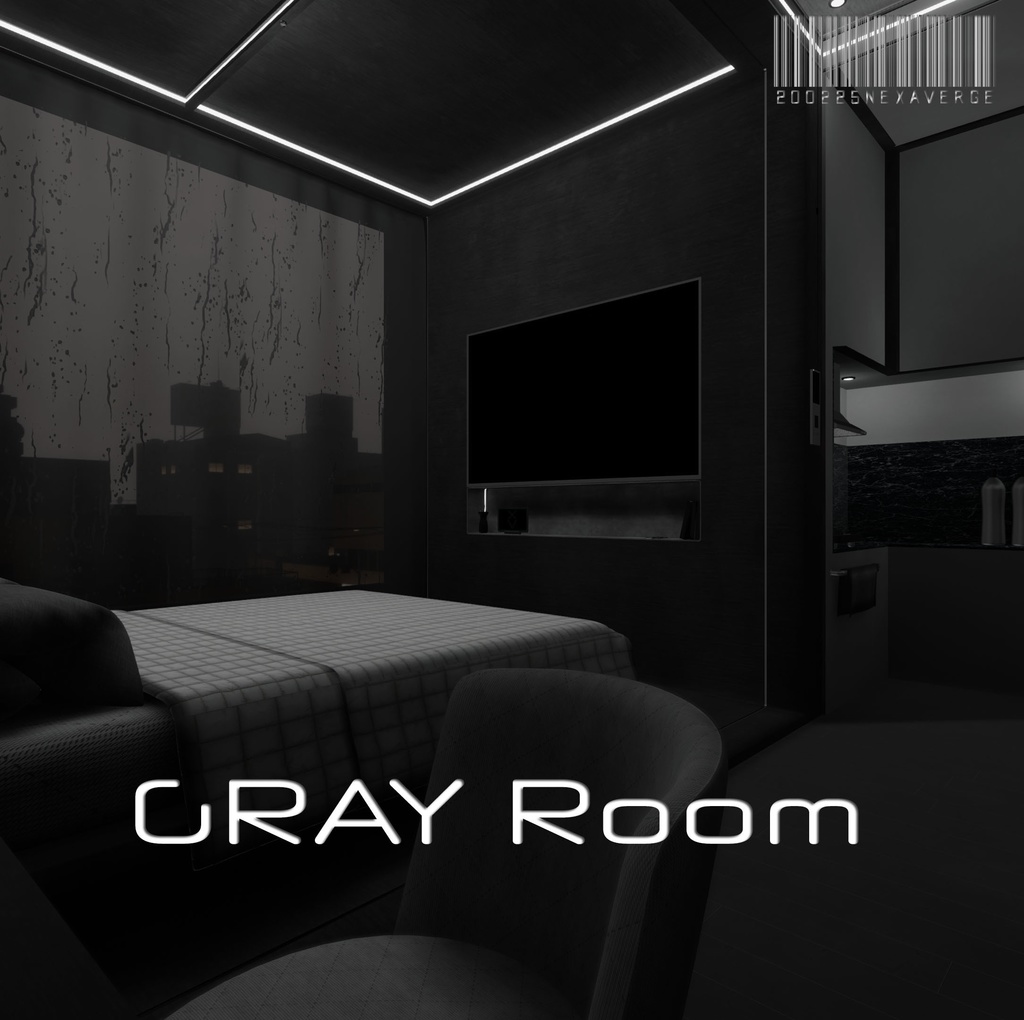 VRChat World - Gray Room