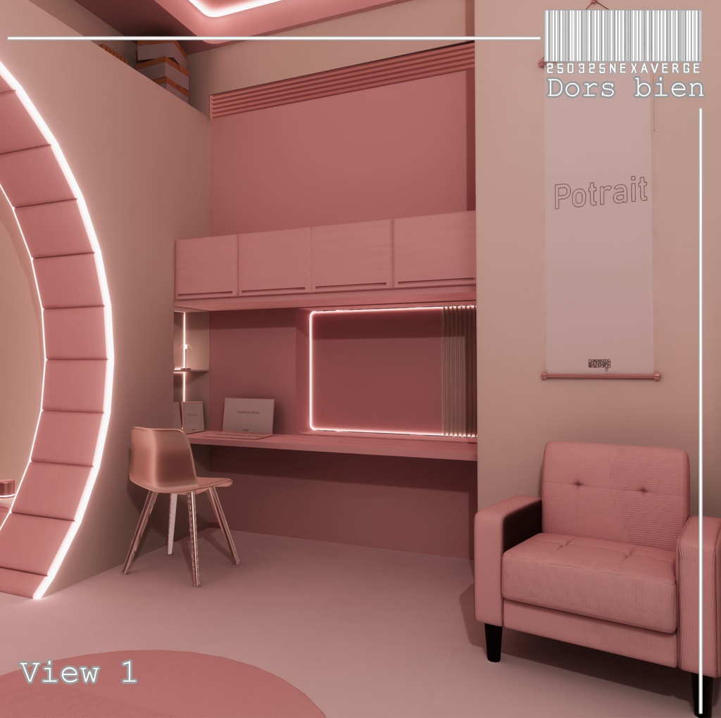 VRChat World - DORS BIEN PINK Ver