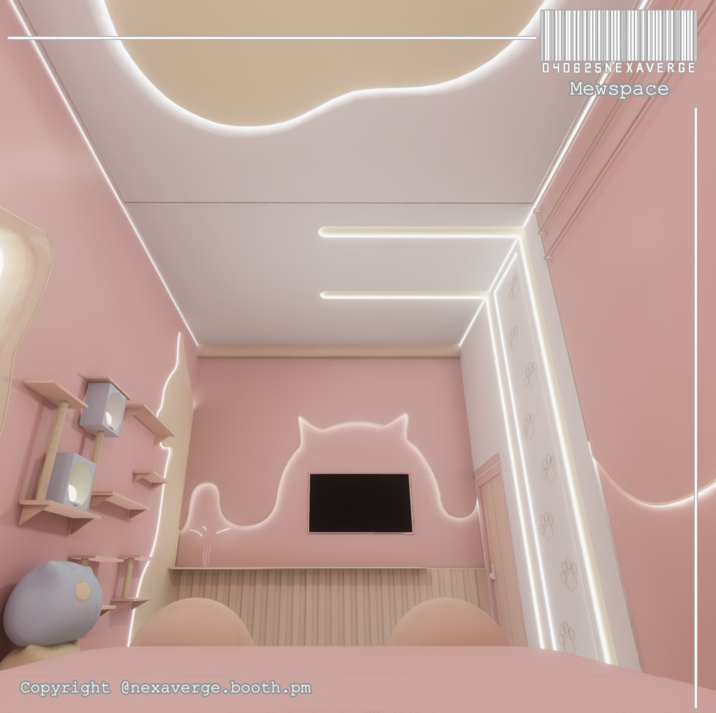 VRChat World - ミュースペース!/ Mewspace!