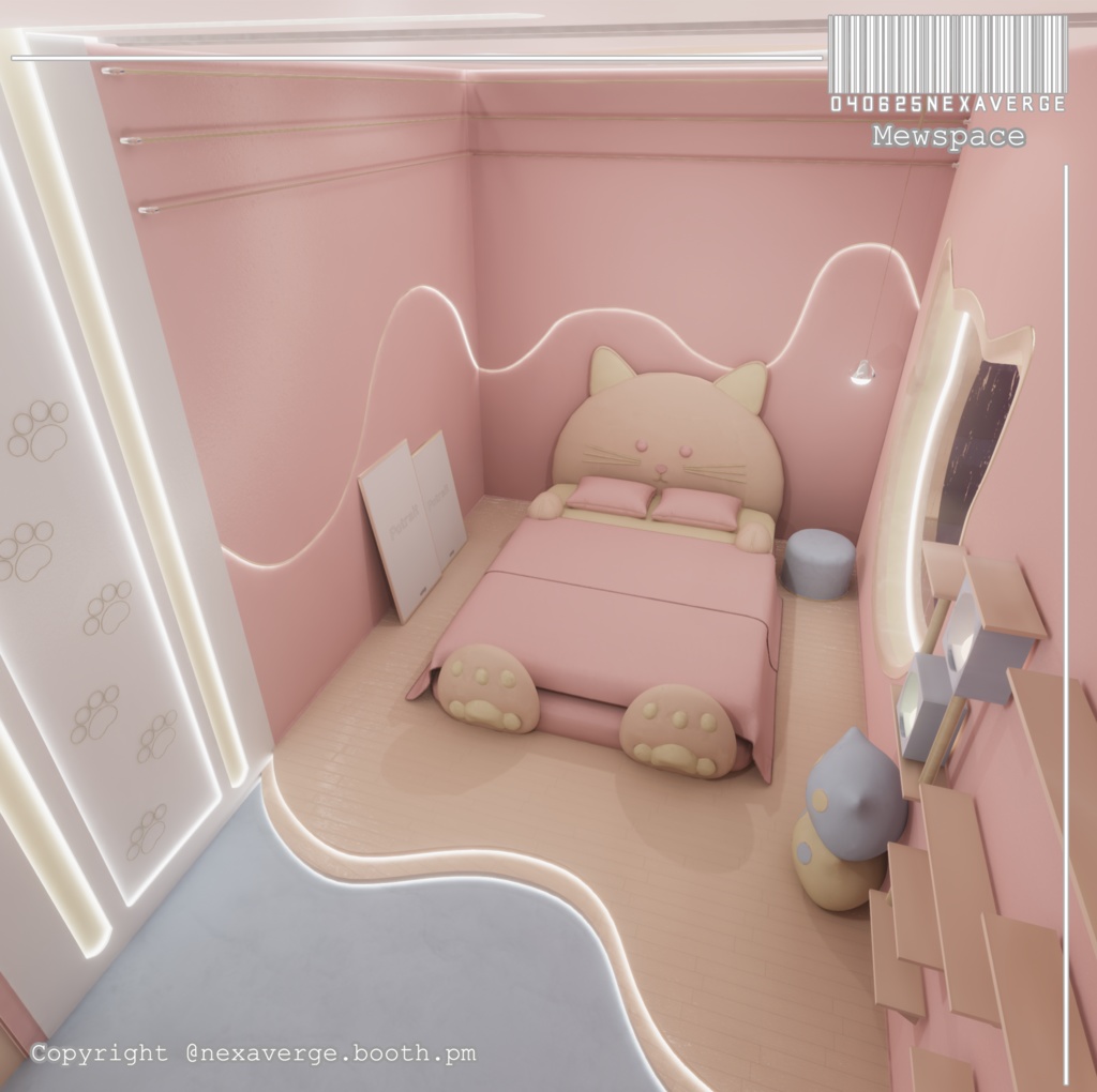 VRChat World - ミュースペース!/ Mewspace!