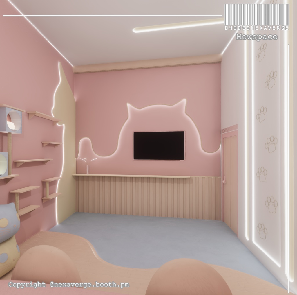 VRChat World - ミュースペース!/ Mewspace!