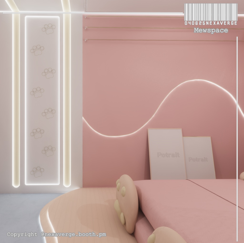 VRChat World - ミュースペース!/ Mewspace!