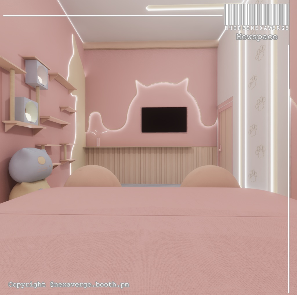 VRChat World - ミュースペース!/ Mewspace!