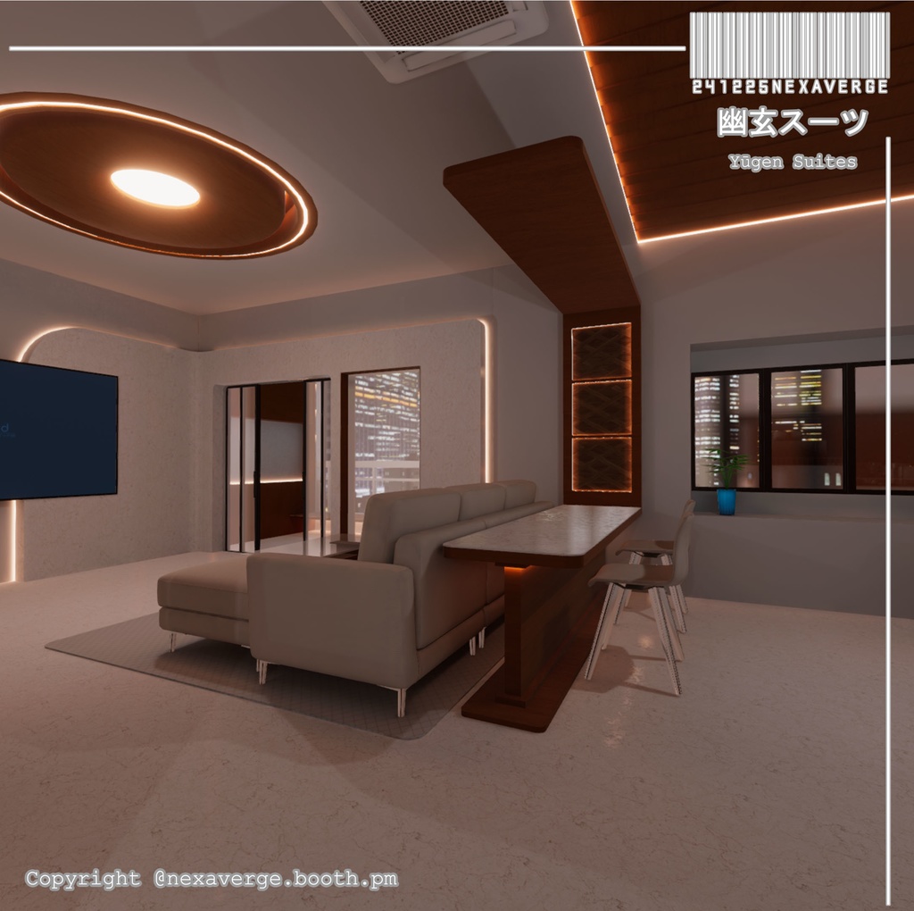VRChat World - 幽玄スーツ/Yugen Suites