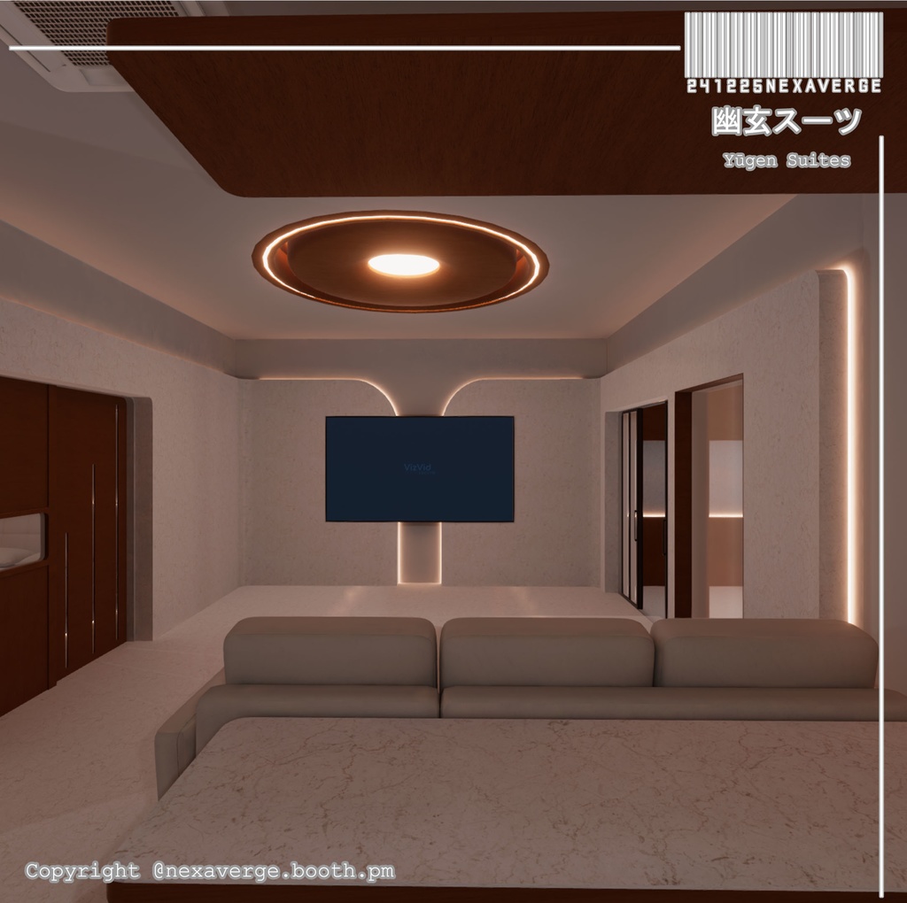 VRChat World - 幽玄スーツ/Yugen Suites