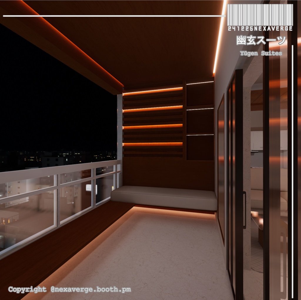 VRChat World - 幽玄スーツ/Yugen Suites