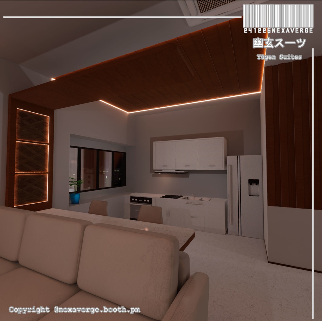 VRChat World - 幽玄スーツ/Yugen Suites