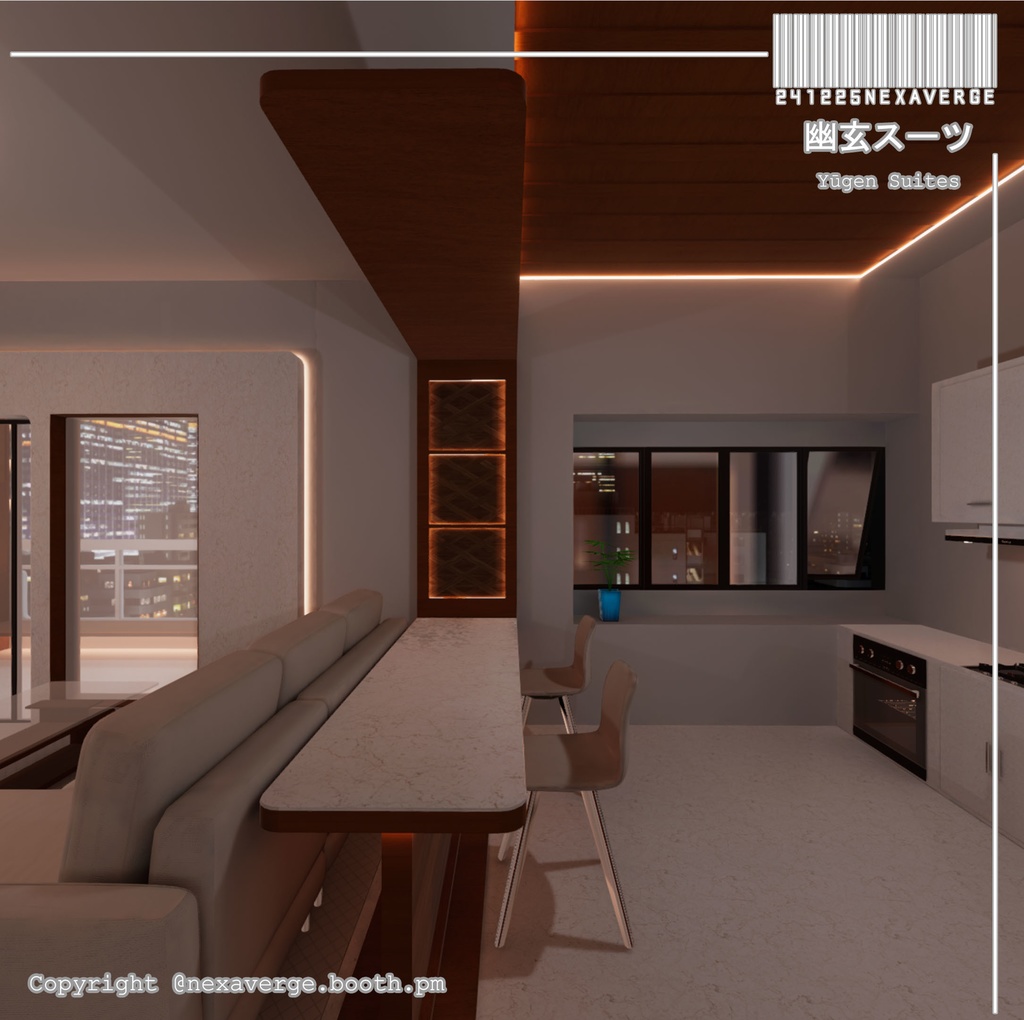 VRChat World - 幽玄スーツ/Yugen Suites