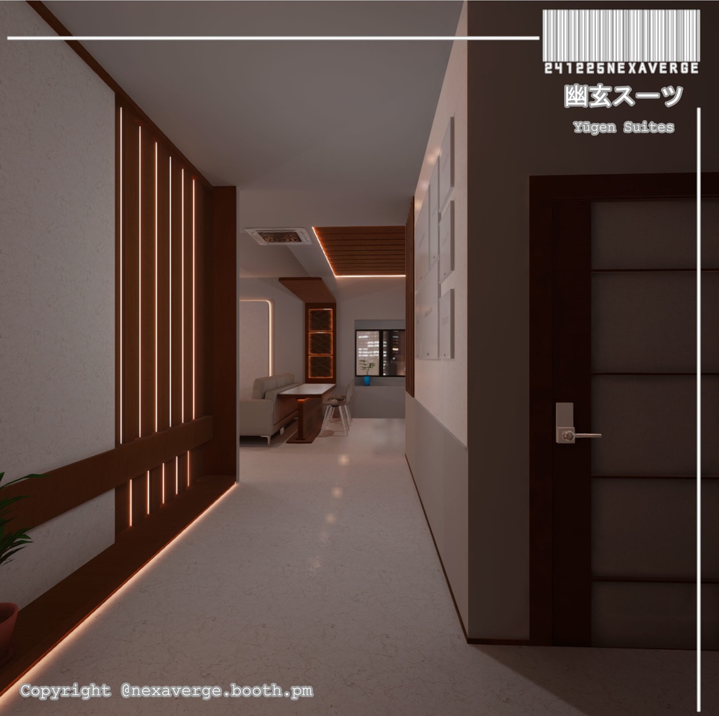 VRChat World - 幽玄スーツ/Yugen Suites