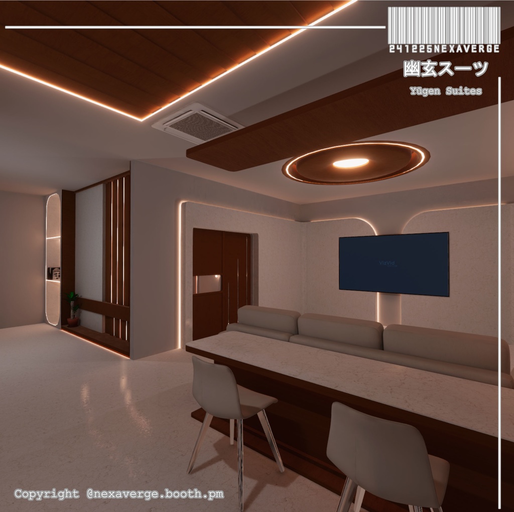 VRChat World - 幽玄スーツ/Yugen Suites