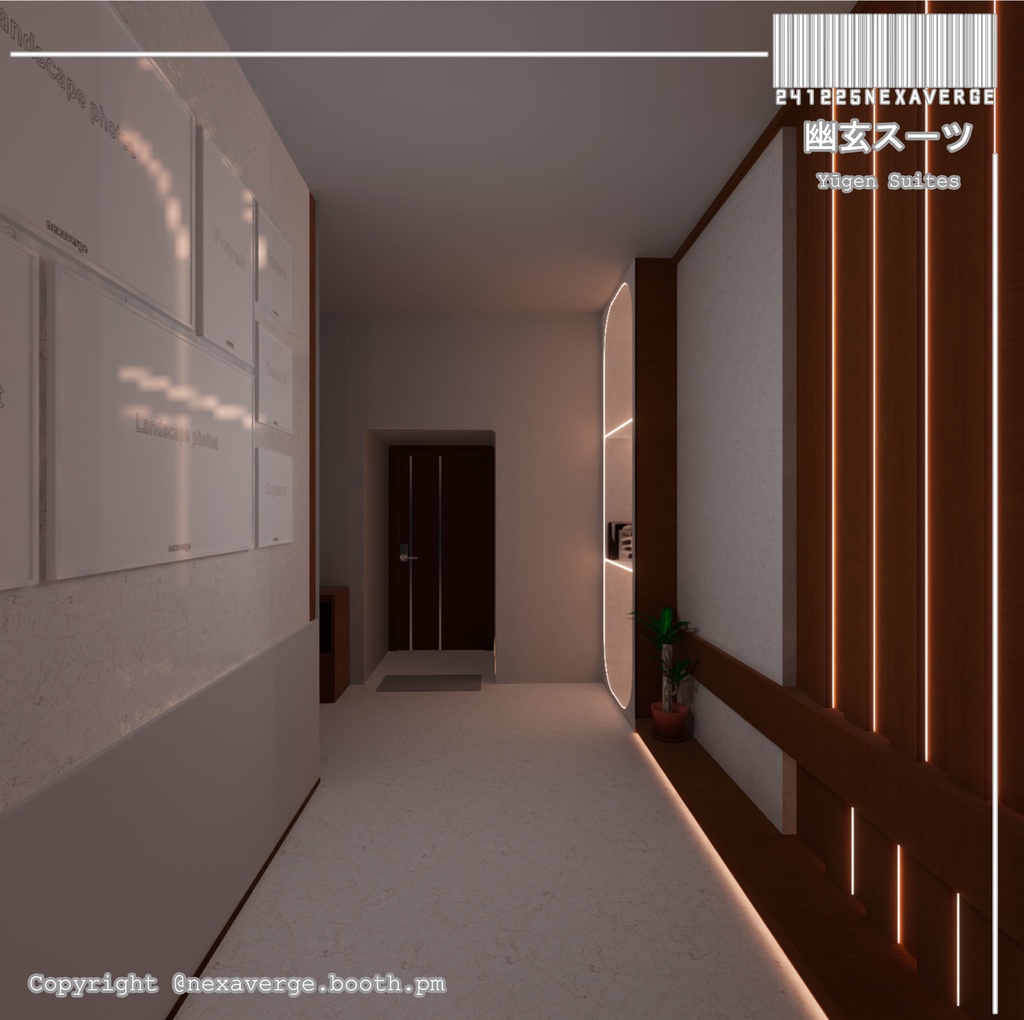 VRChat World - 幽玄スーツ/Yugen Suites