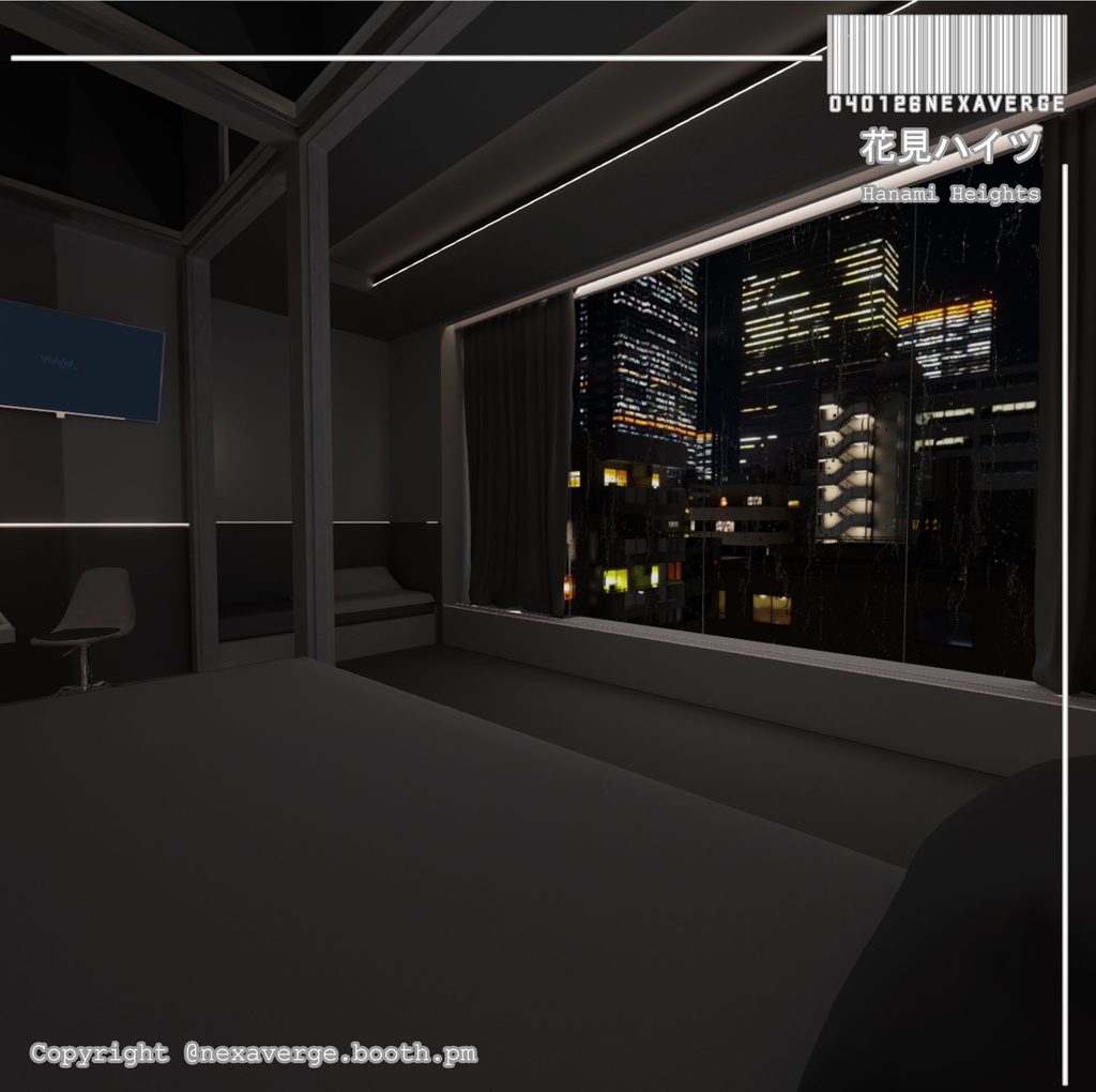 VRChat World - 花見ハイツ/Hanami Heights