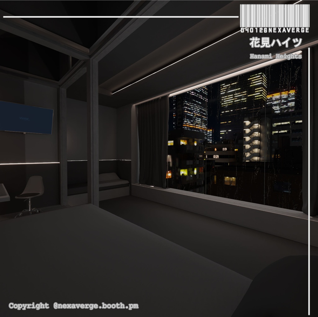 VRChat World - 花見ハイツ/Hanami Heights