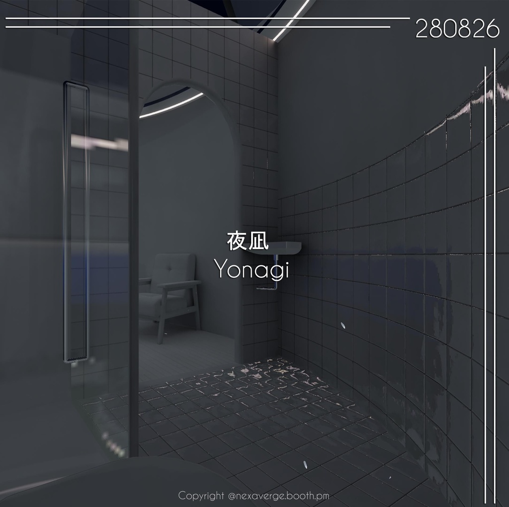 VRChat World - 夜凪 / Yonagi