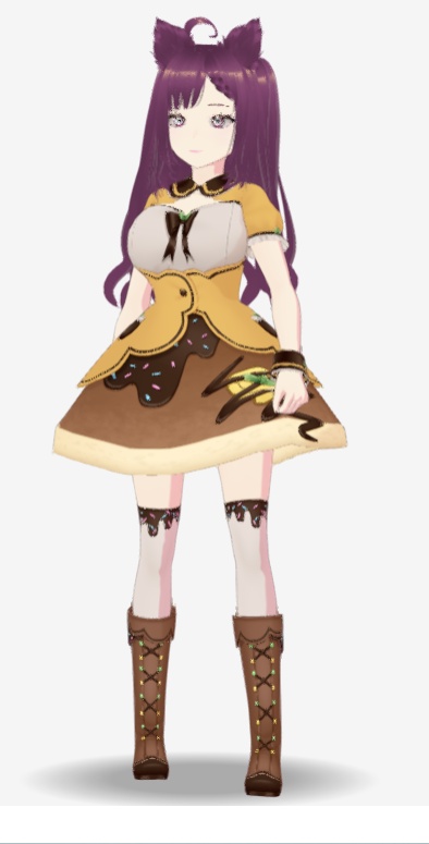 【3Dキャラクター】アバター ソフィア VTuber メタバース VRゲーム ブイチューバー　ブイアール - らんどはうすshop - 2/3