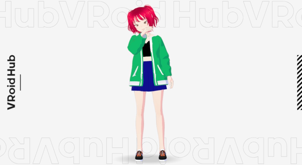 あおい　3Dキャラクター　アバター