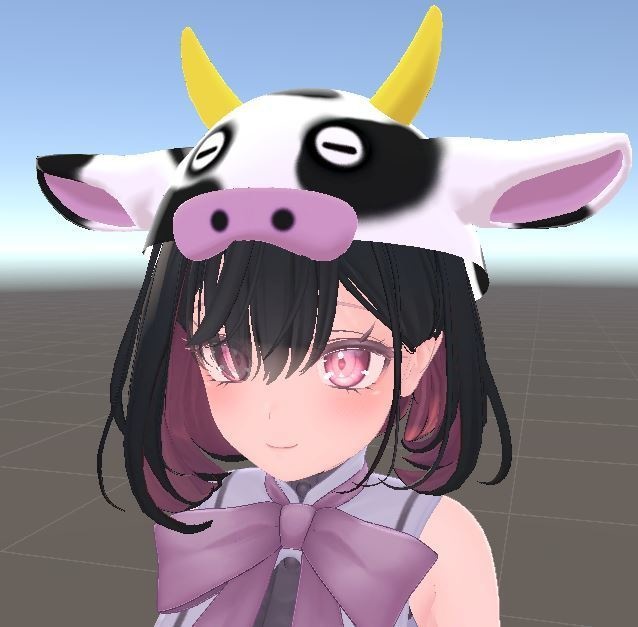 牛のかぶりもの【VRChat想定】