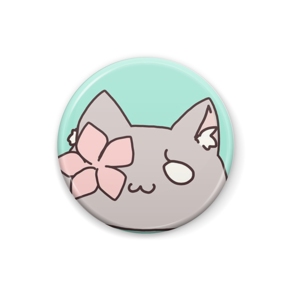ねこさん缶バッチ