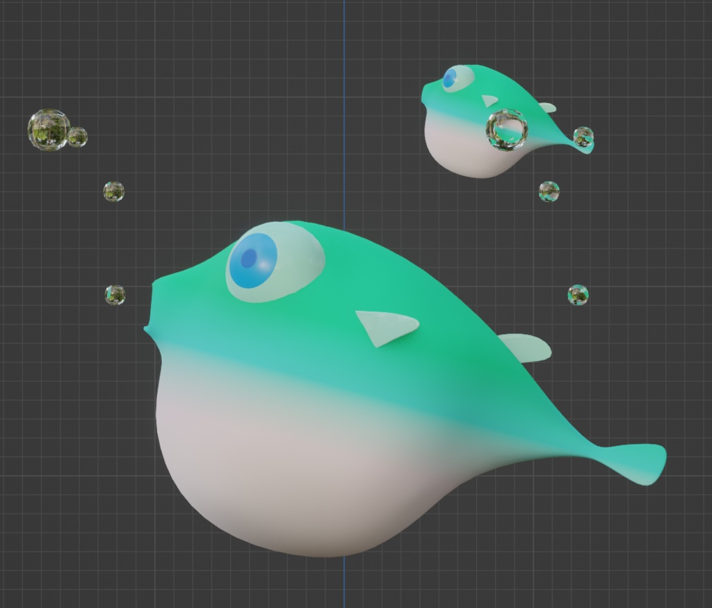 VRMアバター【 Fugu01 】